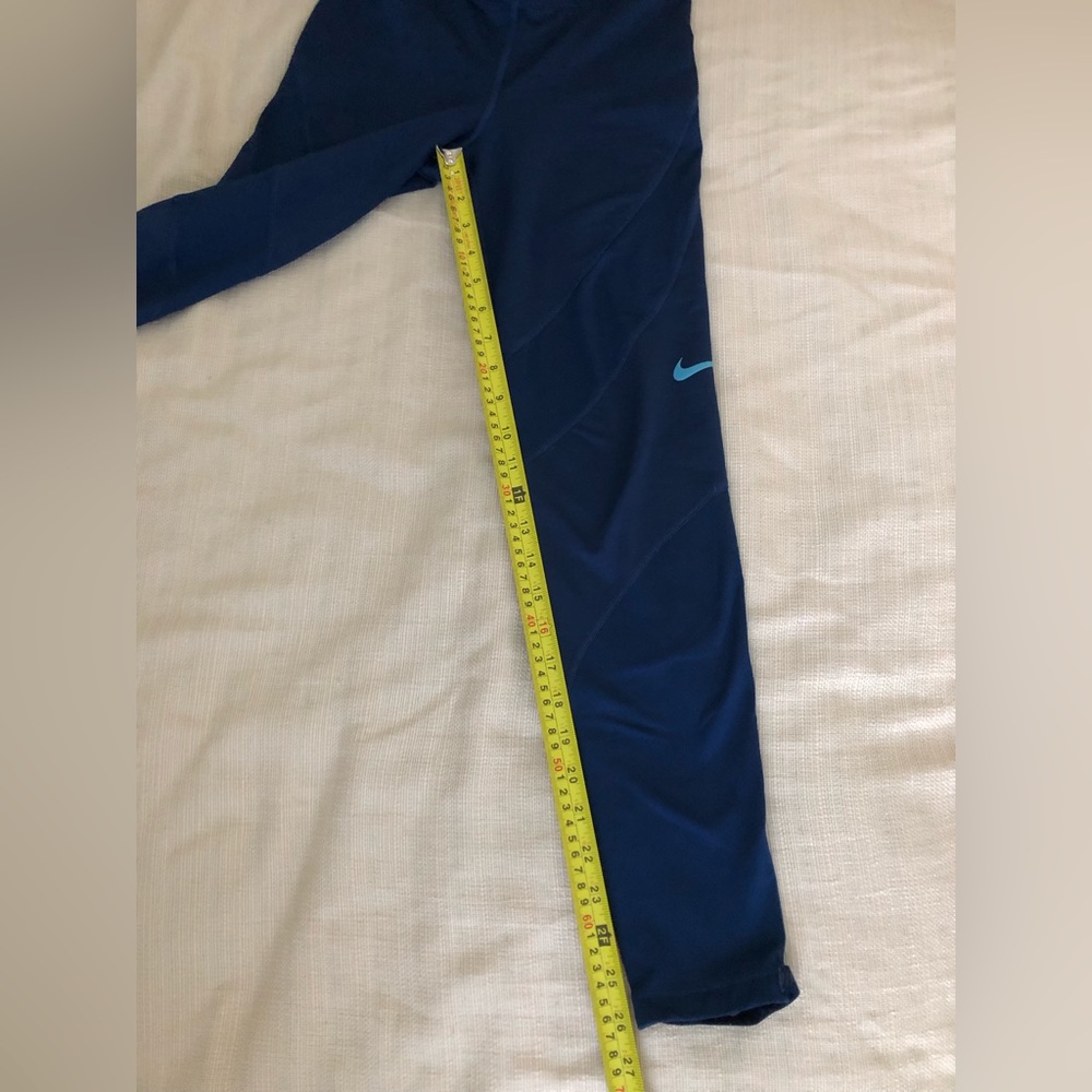 Nike Pro Hyperwarm Blue Active Performance Runnin… - image 4